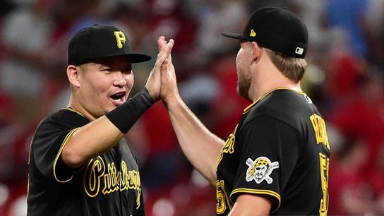 With first save in books, Bednar focusing on pitch 'conviction,' not closing taken in St. Louis (Pirates)